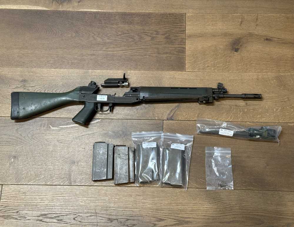 Sig 542 Parts kit with Crest, matching bolt, 4 magazines, and bayonet-img-0