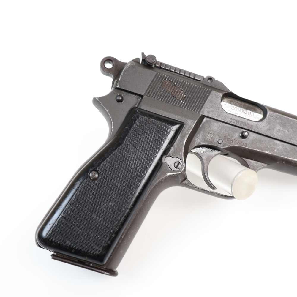 Inglis Canada Browning Hi-Power Rare Chinese Contract C&R Matching W/ Stock-img-6