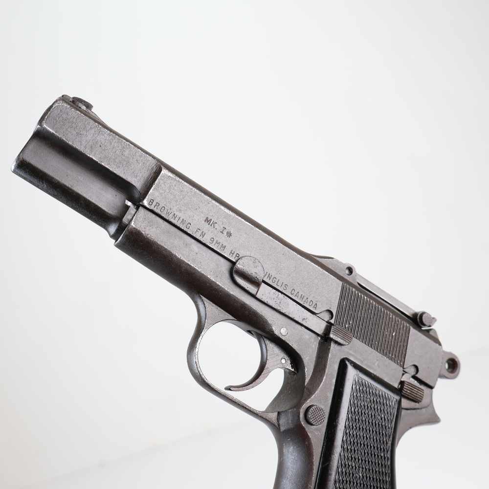 Inglis Canada Browning Hi-Power Rare Chinese Contract C&R Matching W/ Stock-img-15