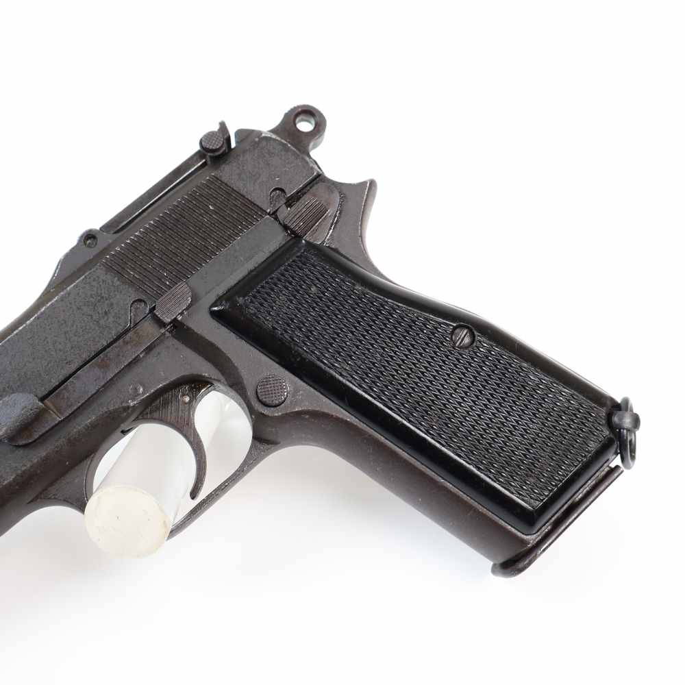 Inglis Canada Browning Hi-Power Rare Chinese Contract C&R Matching W/ Stock-img-3