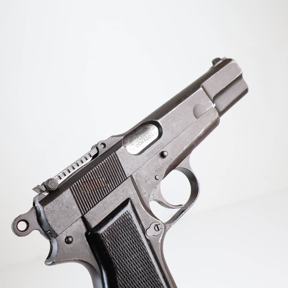 Inglis Canada Browning Hi-Power Rare Chinese Contract C&R Matching W/ Stock-img-16