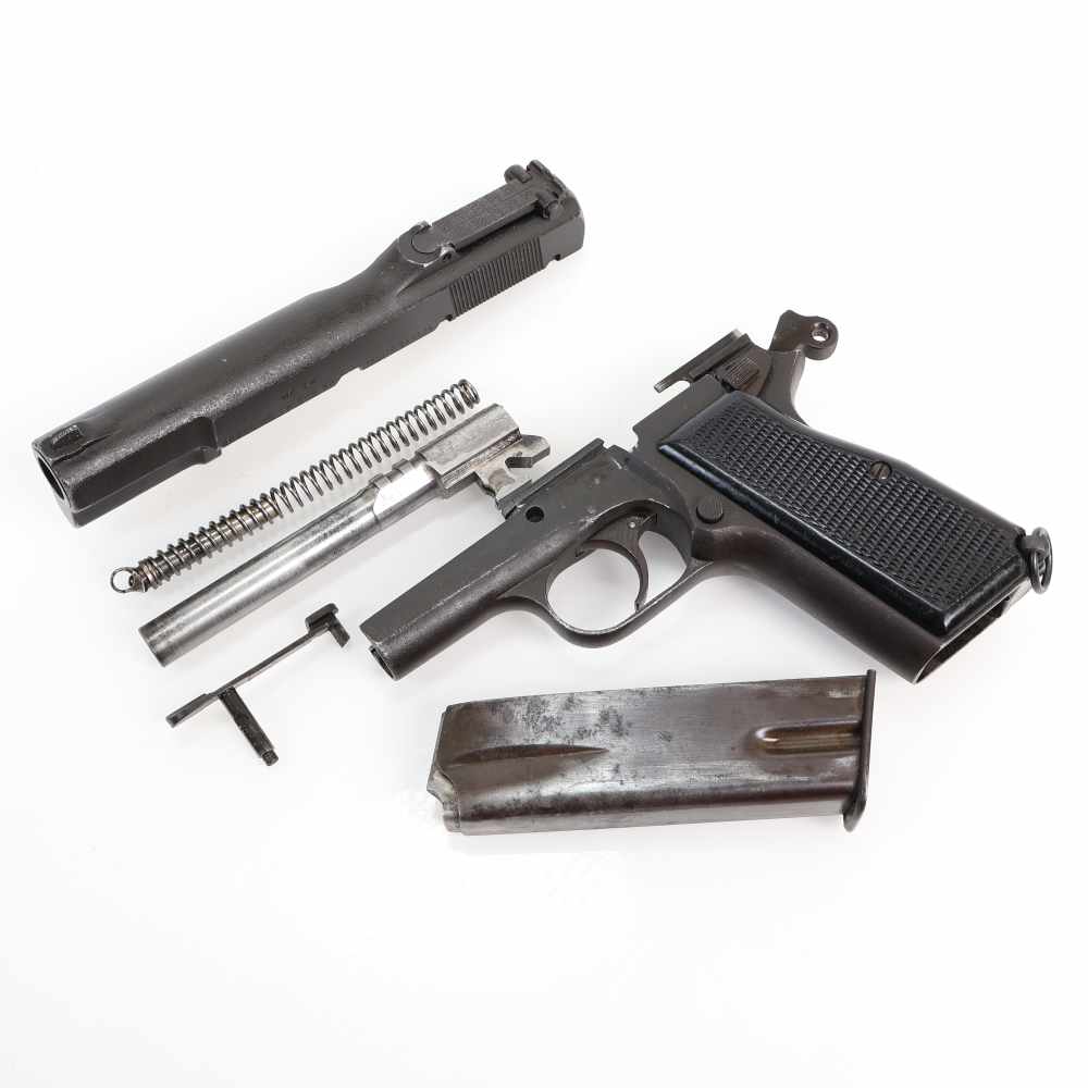 Inglis Canada Browning Hi-Power Rare Chinese Contract C&R Matching W/ Stock-img-31