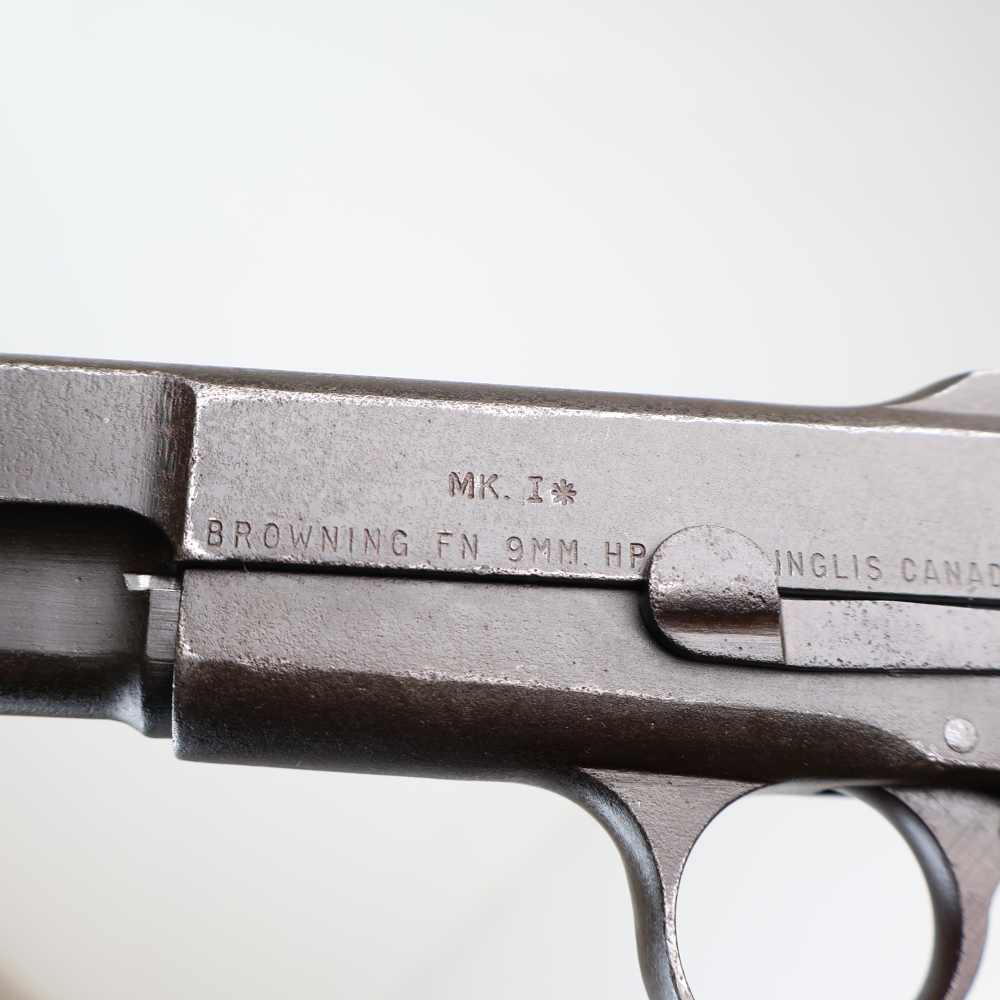 Inglis Canada Browning Hi-Power Rare Chinese Contract C&R Matching W/ Stock-img-19