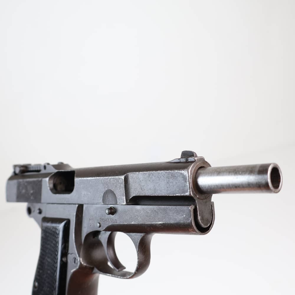 Inglis Canada Browning Hi-Power Rare Chinese Contract C&R Matching W/ Stock-img-26
