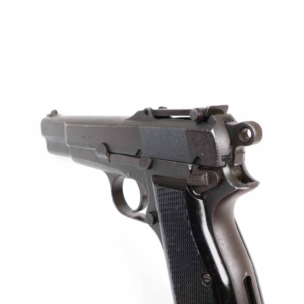 Inglis Canada Browning Hi-Power Rare Chinese Contract C&R Matching W/ Stock-img-8