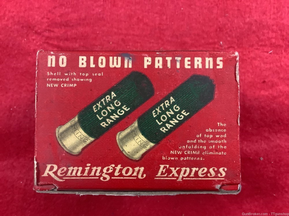 Remington Express 20 Gauge 25 Rounds Vintage Kleanbore Ammo 7-1/2 Shot-img-3