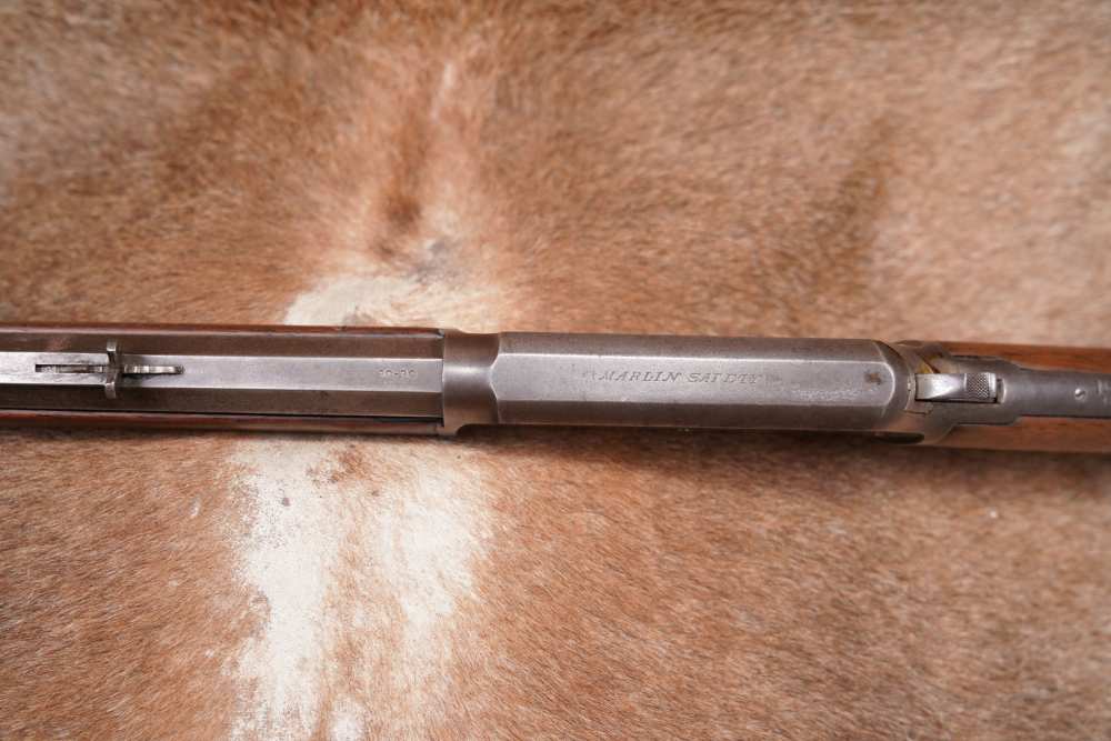 Marlin Firearms Co. Model 1893 .30-30 20" Octagon Lever Rifle, 1898 Antique-img-6