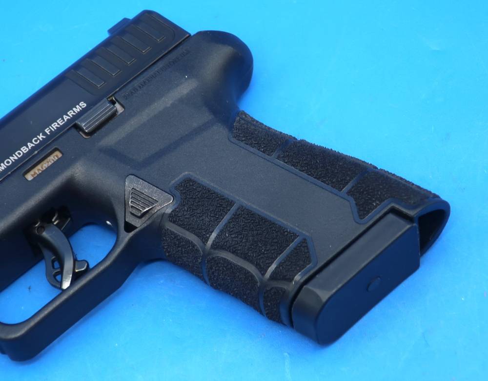 Diamondback AM2 9MM Pistol w/Case Viridian Laser & Holster Used EXC!-img-7