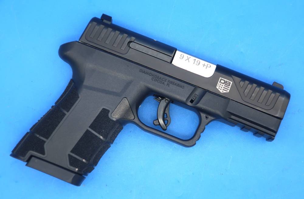 Diamondback AM2 9MM Pistol w/Case Viridian Laser & Holster Used EXC!-img-14