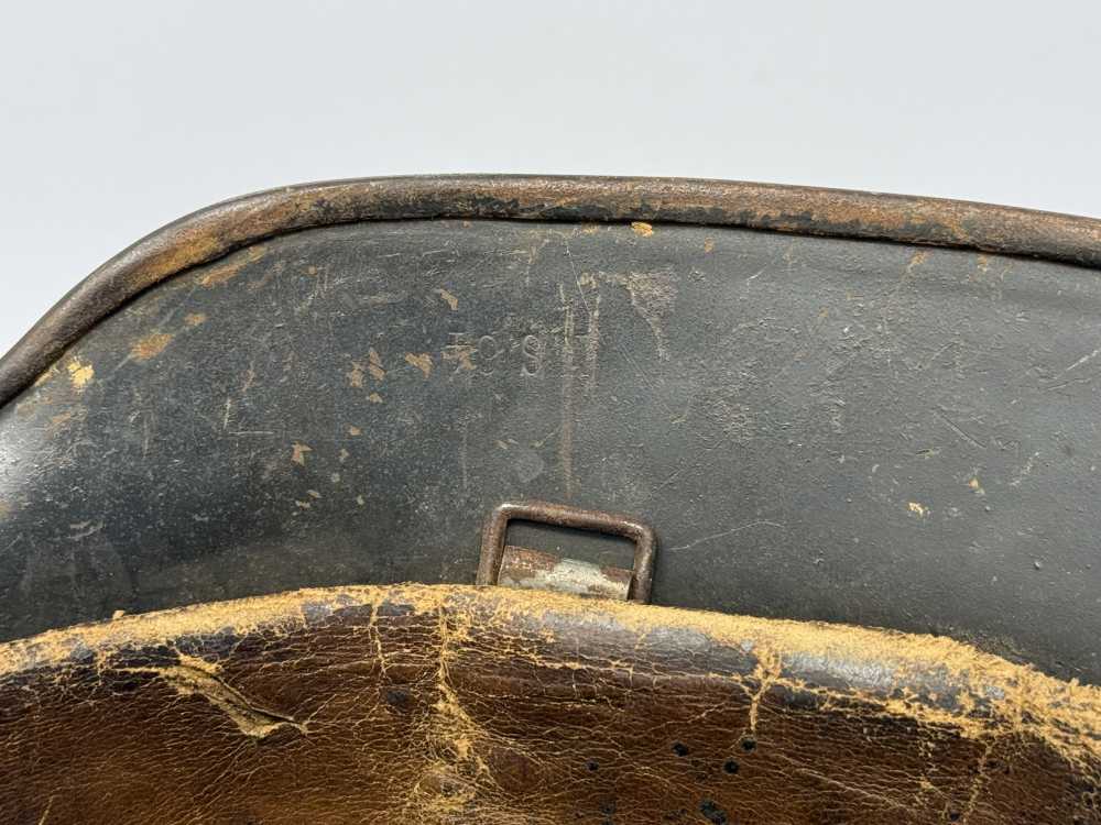 WW2 German Luftwaffe M35 Double Decal DAK Afrika Korps Camo Helmet WWII -img-12