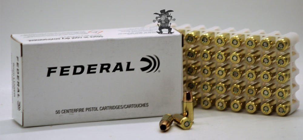 FEDERAL® 9mm 147 Grain HOLLOW POINT DEFENSE  JHP 50 Rounds-img-2