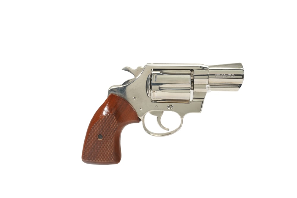 Nickel Colt detective spec 38 special-img-5