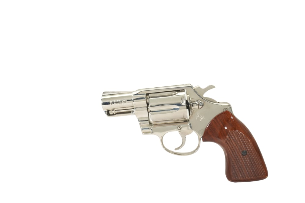 Nickel Colt detective spec 38 special-img-0