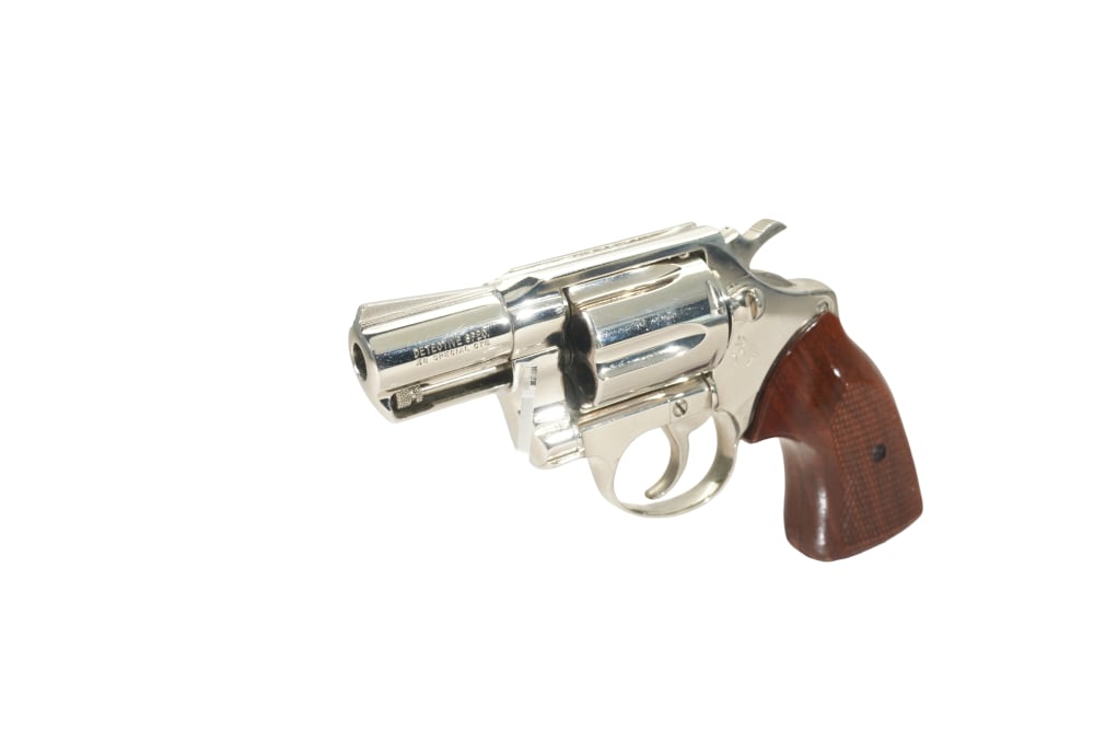 Nickel Colt detective spec 38 special-img-3