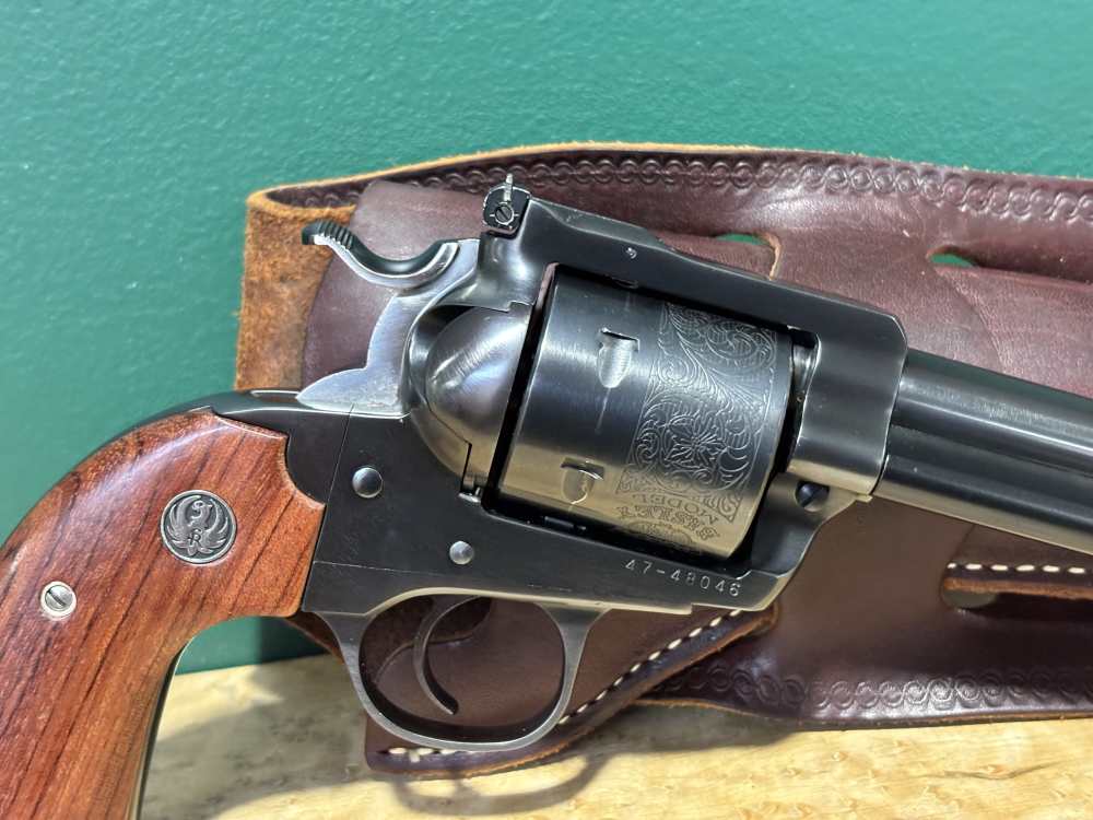 Ruger Bisley New Model Blackhawk .41 Mag 7.5" Barrel Blued w/ Holster-img-2