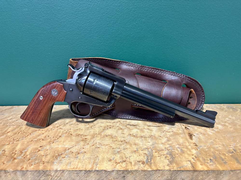 Ruger Bisley New Model Blackhawk .41 Mag 7.5" Barrel Blued w/ Holster-img-0
