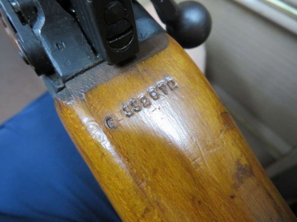 WWII BRITISH/ INDIAN NO. 4 MK I ENFIELD SNIPER RIFLE W/MATCHING NUMBER CASE-img-34