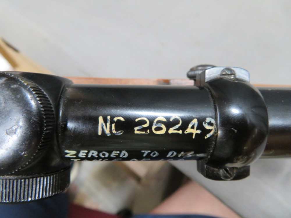 WWII BRITISH/ INDIAN NO. 4 MK I ENFIELD SNIPER RIFLE W/MATCHING NUMBER CASE-img-29