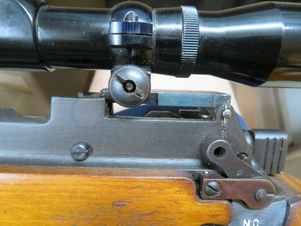 WWII BRITISH/ INDIAN NO. 4 MK I ENFIELD SNIPER RIFLE W/MATCHING NUMBER CASE-img-25