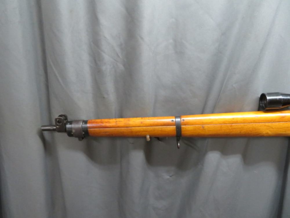WWII BRITISH/ INDIAN NO. 4 MK I ENFIELD SNIPER RIFLE W/MATCHING NUMBER CASE-img-16