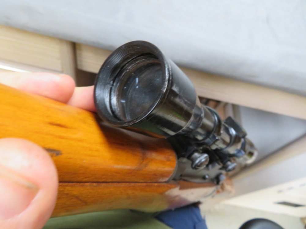 WWII BRITISH/ INDIAN NO. 4 MK I ENFIELD SNIPER RIFLE W/MATCHING NUMBER CASE-img-33