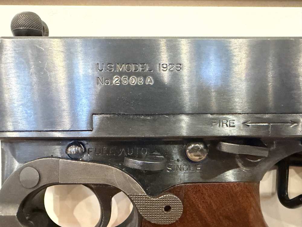Auto ordinance Thompson sub machine gun-img-10