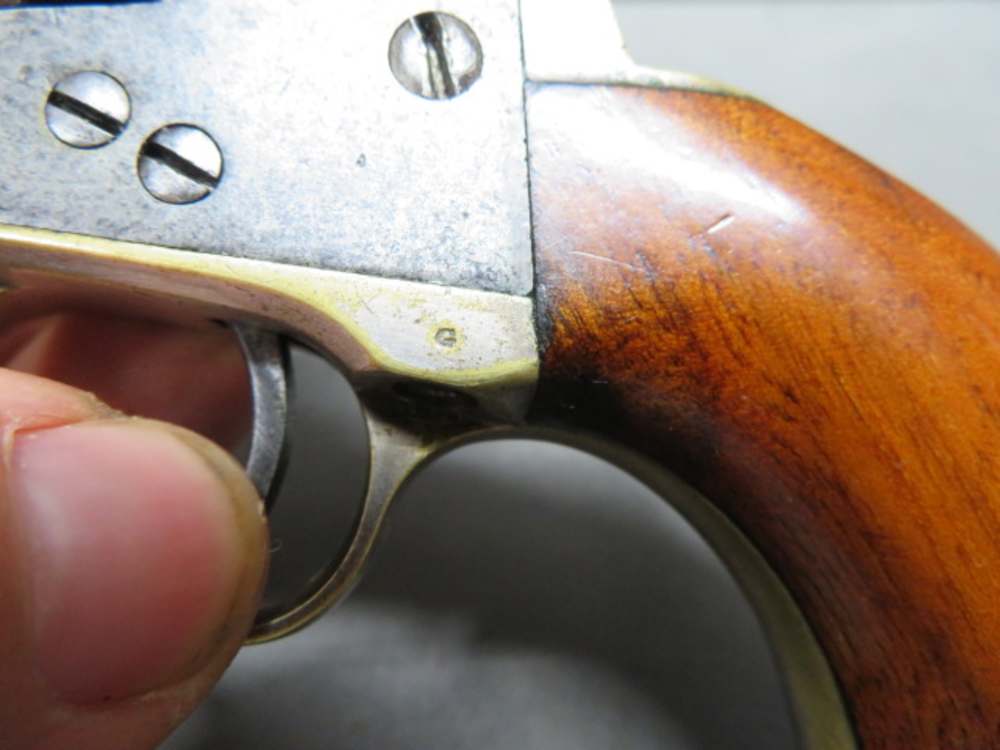 PRE CIVIL WAR COLT MODEL 1849 POCKET REVOLVER W/ CASE-MFG 1853-img-32