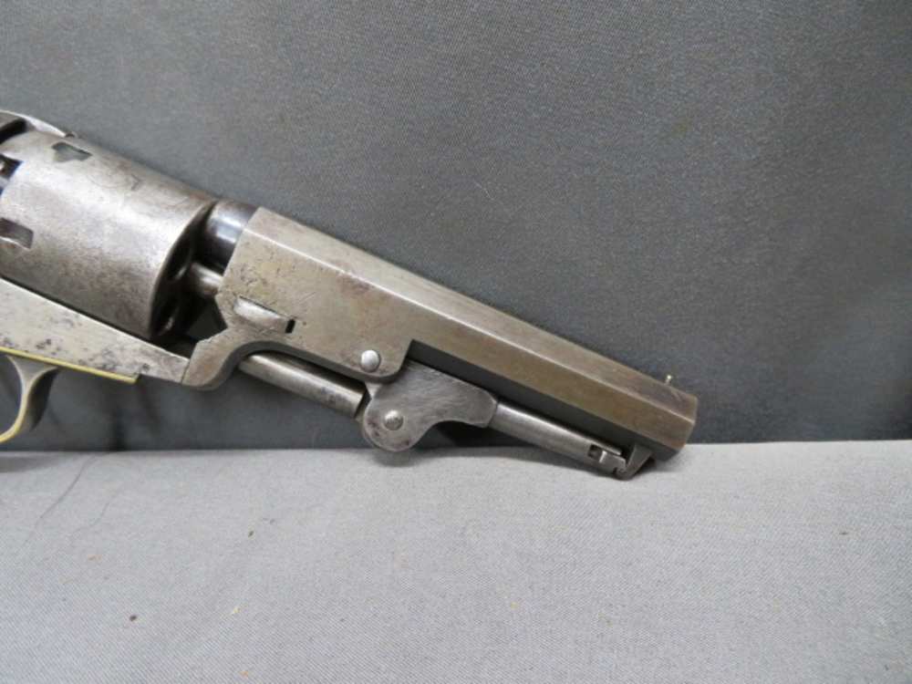 PRE CIVIL WAR COLT MODEL 1849 POCKET REVOLVER W/ CASE-MFG 1853-img-22