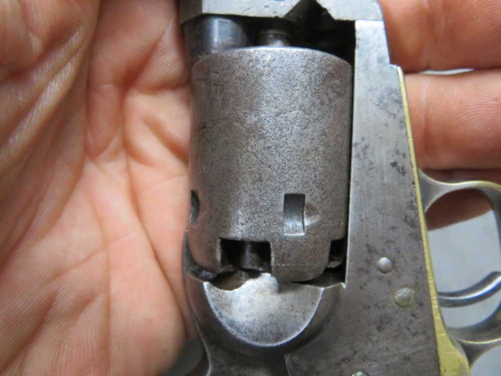 PRE CIVIL WAR COLT MODEL 1849 POCKET REVOLVER W/ CASE-MFG 1853-img-30