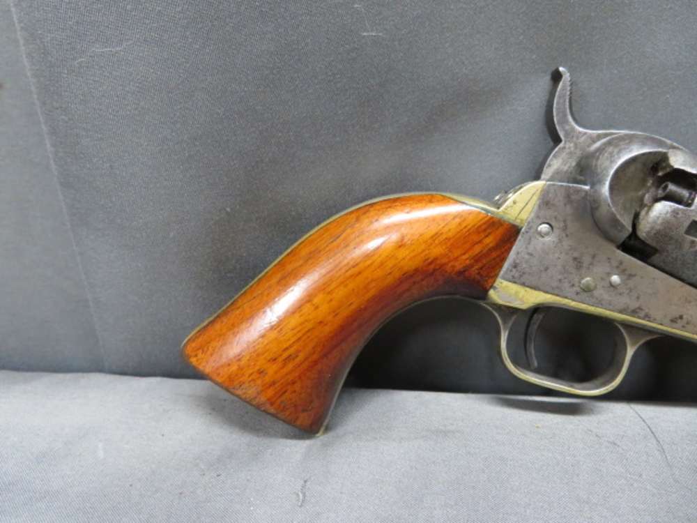 PRE CIVIL WAR COLT MODEL 1849 POCKET REVOLVER W/ CASE-MFG 1853-img-21