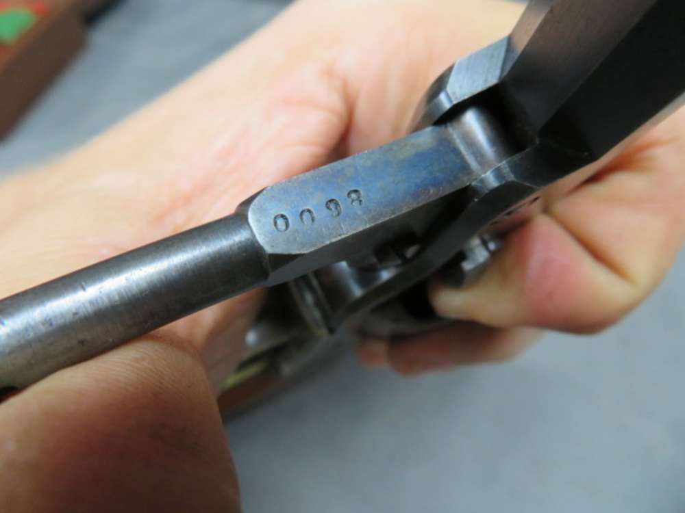 PRE CIVIL WAR COLT MODEL 1849 POCKET REVOLVER W/ CASE-MFG 1853-img-42