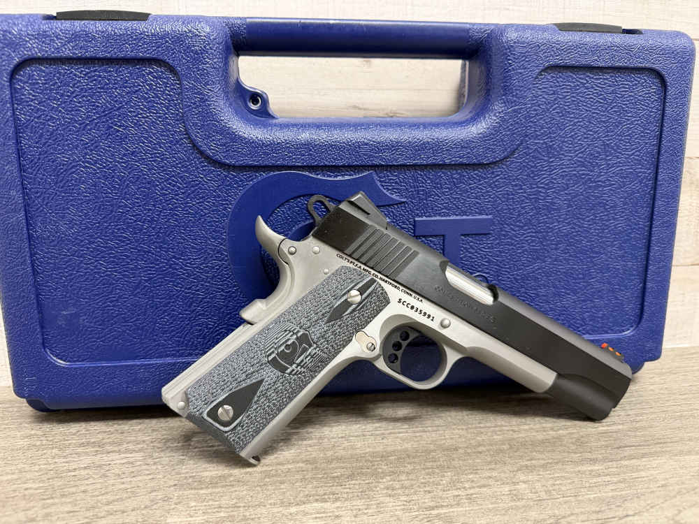 COLT 1911 COMPETITION SERIES 70 45 ACP TWO TONE O1070CCS-TT BRAND NEW-img-6