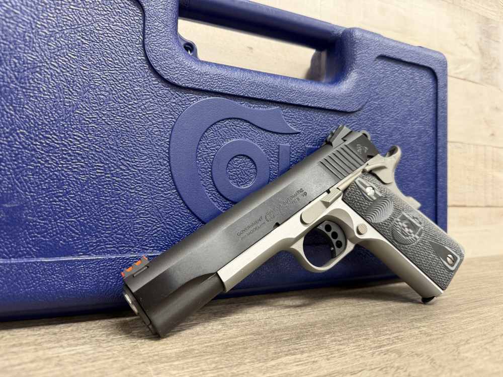 COLT 1911 COMPETITION SERIES 70 45 ACP TWO TONE O1070CCS-TT BRAND NEW-img-1