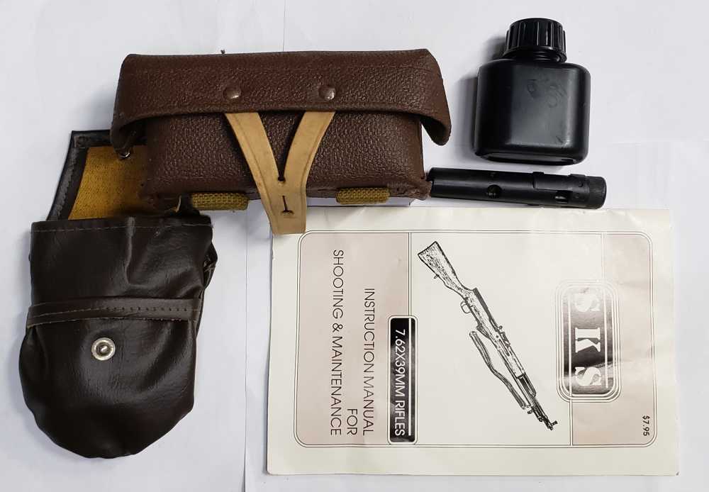 SKS accessory package manual stripper clip pouch oiler cleaning kit-img-0
