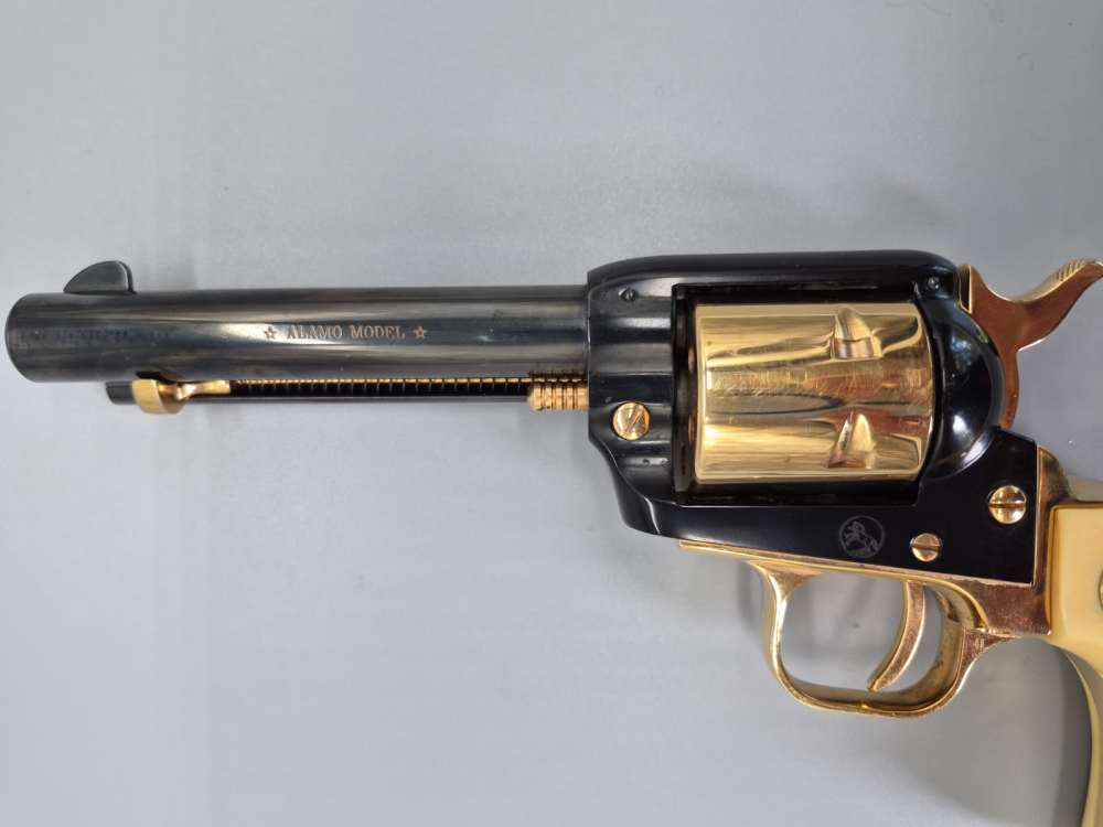 Colt SAA Frontier Scout Alamo 22lr Revolver 4-3/4" w/ box Limited C&R NR!-img-6