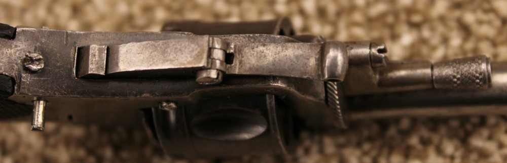 Unknown Belgian 5mm Pocket Revolver Antique Manufacture Legier-img-6