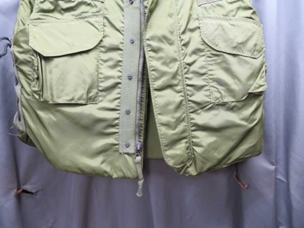 VIETNAM WAR US MILITARY BODY ARMOR FLAK VEST-SIZE XL-DATED 1969-img-2