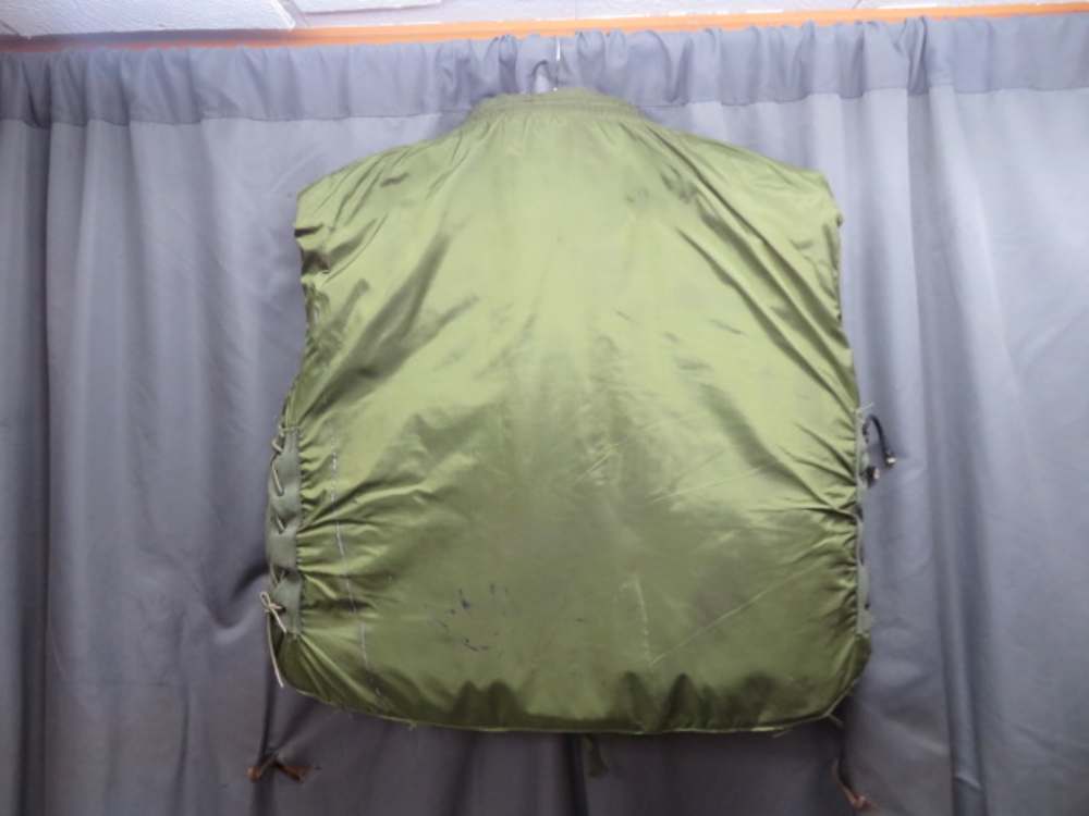 VIETNAM WAR US MILITARY BODY ARMOR FLAK VEST-SIZE XL-DATED 1969-img-3
