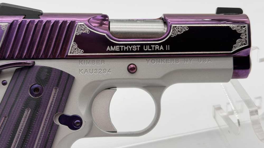 UNFIRED Kimber Amethyst Ultra II STUNNER 45ACP 1911 45 ACP 3200363 LAYAWAY-img-9