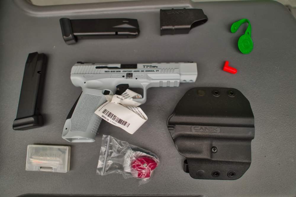  Canik TP9SFx 9mm Pistol, Light Gray Finish-img-0