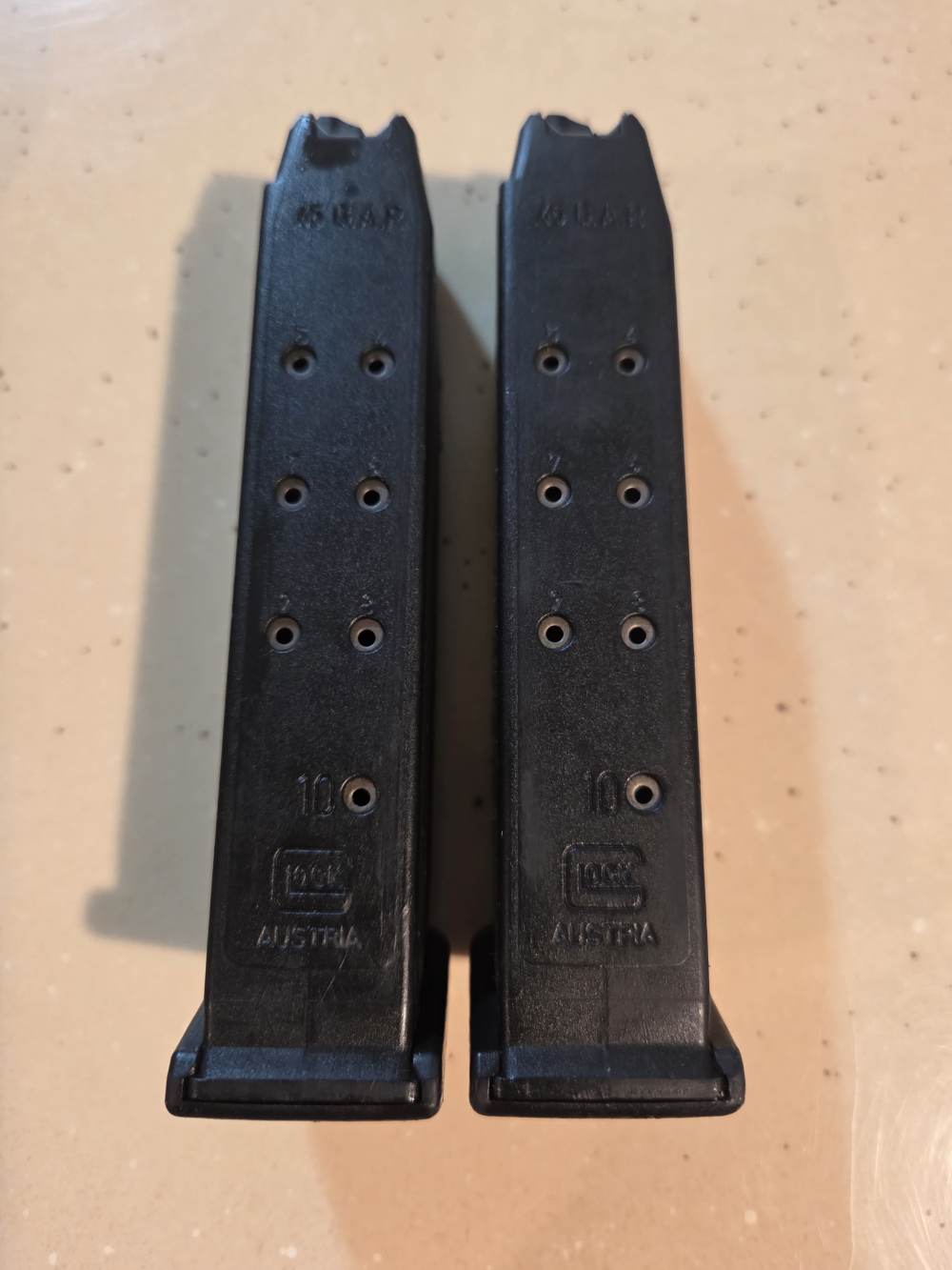 Glock 37 With Case and 2 Mags, 45GAP "Frying Pan"-img-1