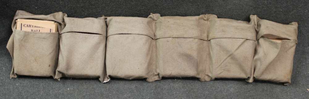 Scarce USGI Bandolier of M1 Ball .30-06 on stripper clips 1938 ammo 60 rds-img-0