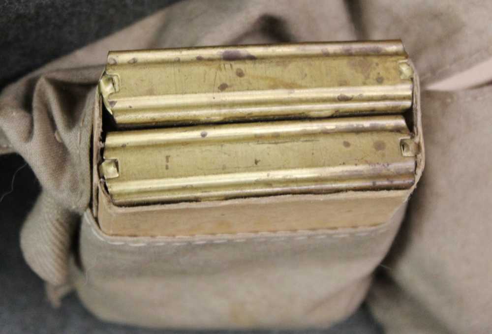 Scarce USGI Bandolier of M1 Ball .30-06 on stripper clips 1938 ammo 60 rds-img-5
