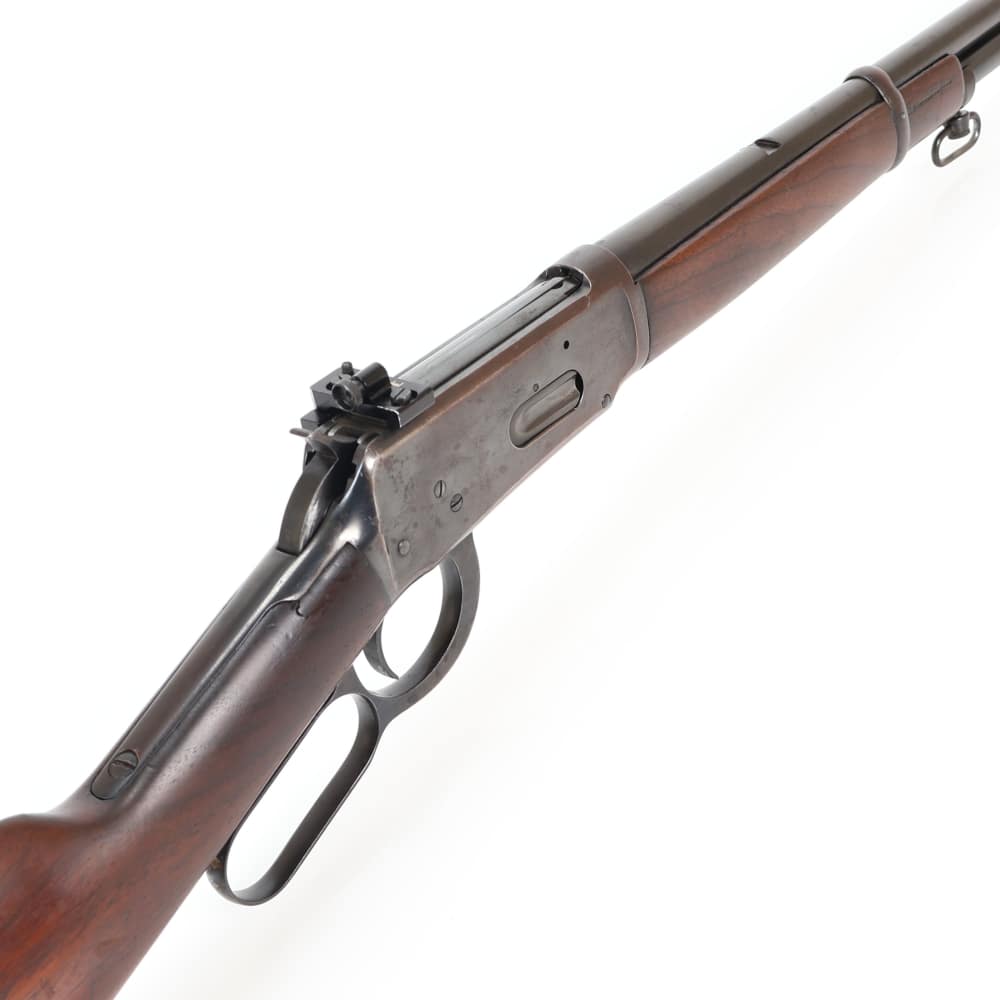 Pre 64 Winchester Model 94, 32 Win Spl 20” Barrel Blued/Wood SOLID W/ Peep!-img-13