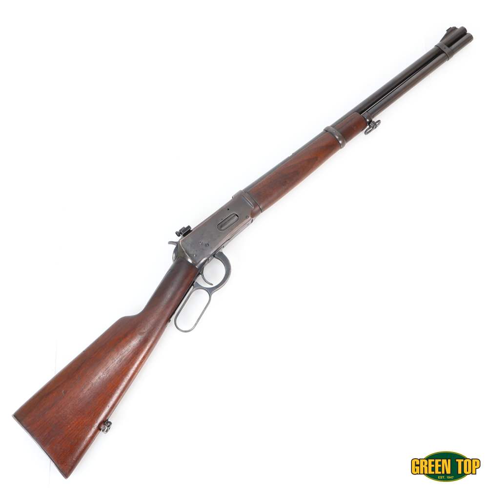 Pre 64 Winchester Model 94, 32 Win Spl 20” Barrel Blued/Wood SOLID W/ Peep!-img-0
