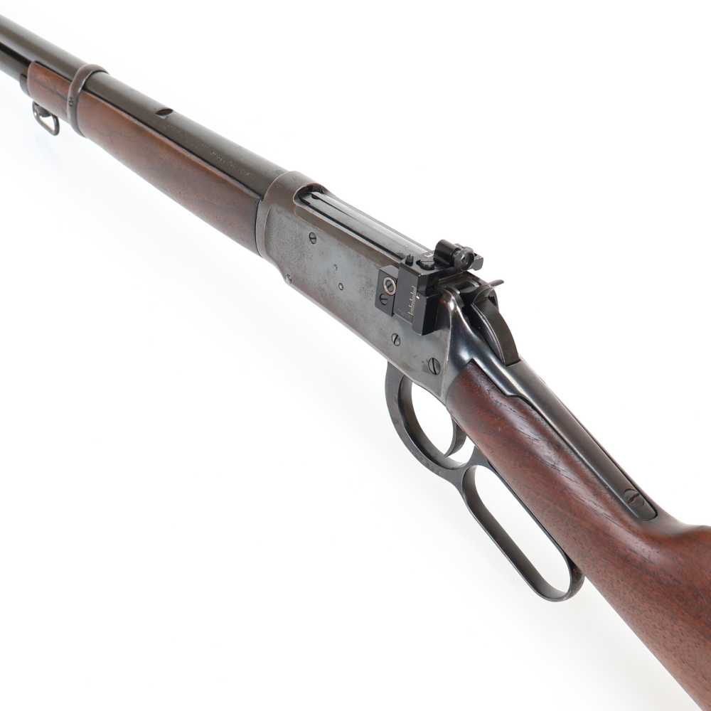Pre 64 Winchester Model 94, 32 Win Spl 20” Barrel Blued/Wood SOLID W/ Peep!-img-11