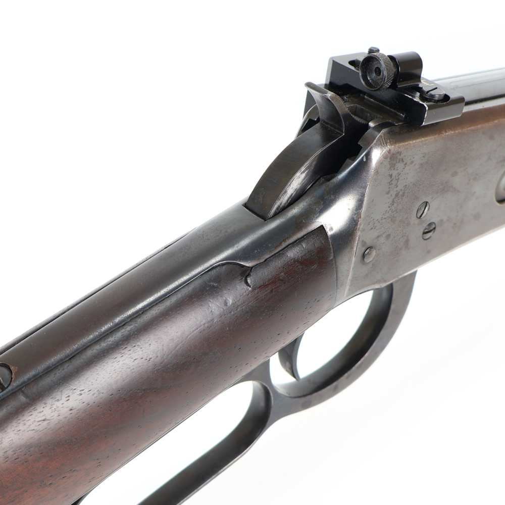 Pre 64 Winchester Model 94, 32 Win Spl 20” Barrel Blued/Wood SOLID W/ Peep!-img-46
