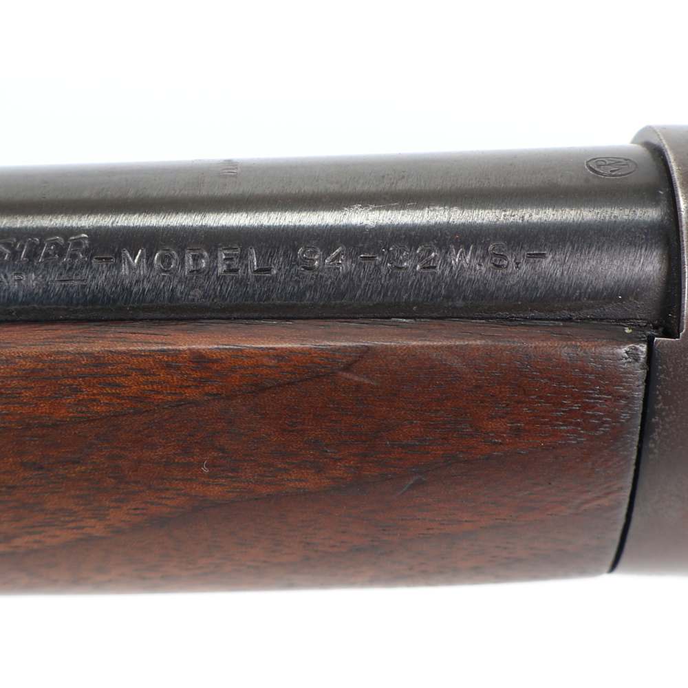 Pre 64 Winchester Model 94, 32 Win Spl 20” Barrel Blued/Wood SOLID W/ Peep!-img-35