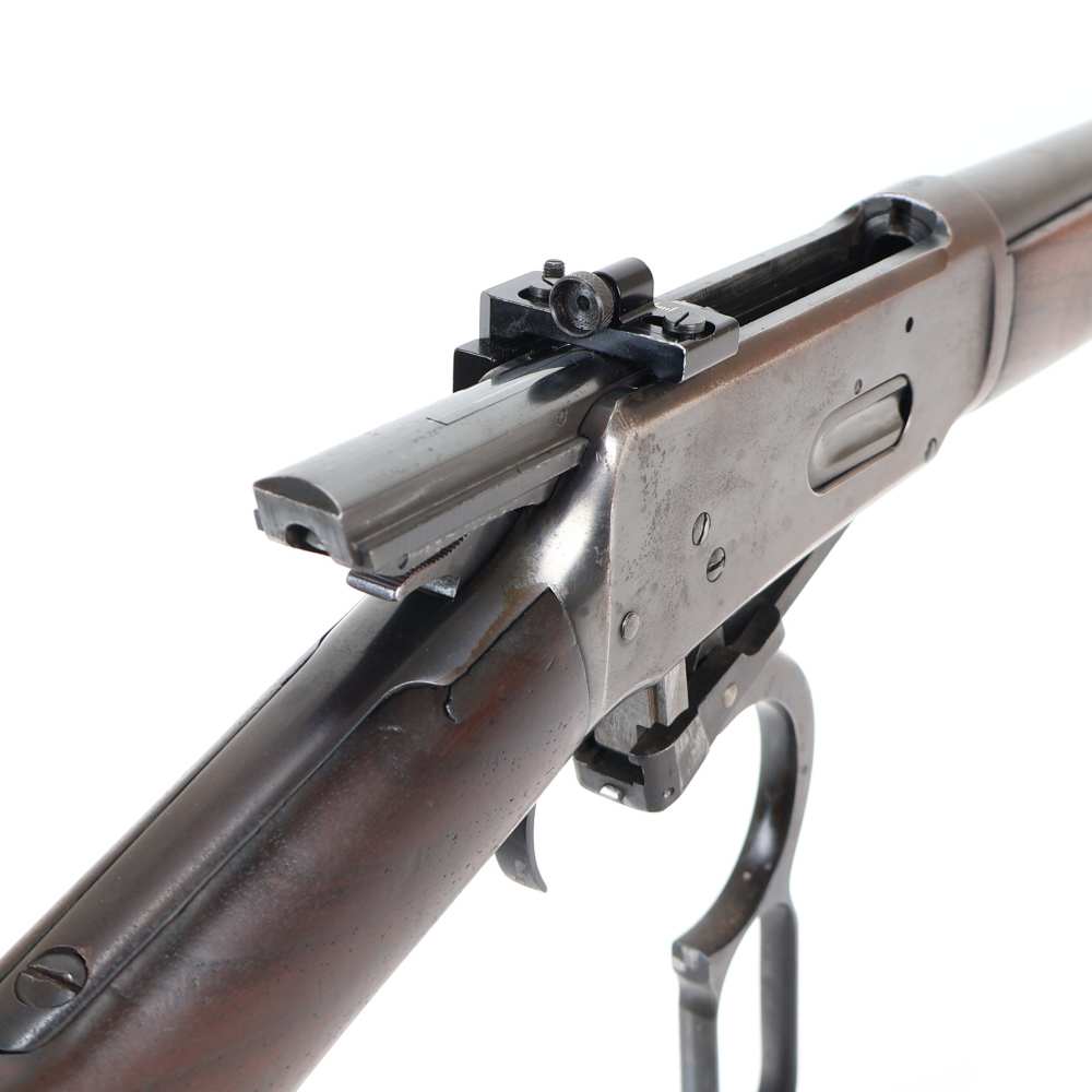 Pre 64 Winchester Model 94, 32 Win Spl 20” Barrel Blued/Wood SOLID W/ Peep!-img-16