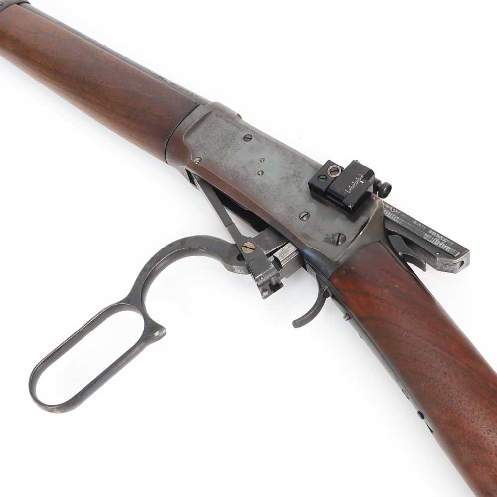 Pre 64 Winchester Model 94, 32 Win Spl 20” Barrel Blued/Wood SOLID W/ Peep!-img-40